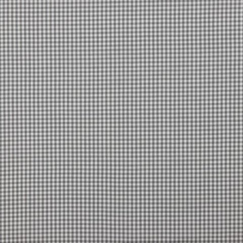 Baumwolle Stoff kariert 2,7 mm grau-weiß