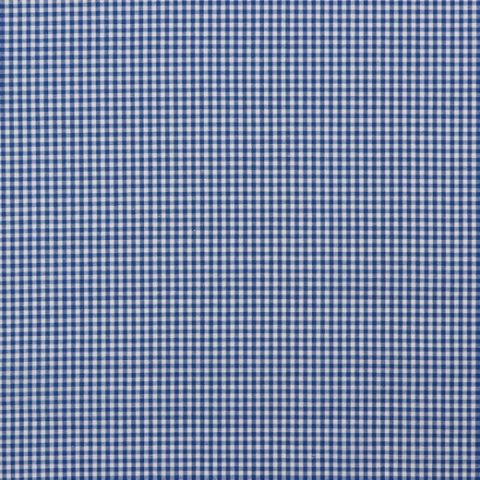 Baumwolle Stoff kariert 2,7 mm himmelblau-weiß