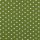 Baumwolle Stoff grün große weiße Punkte