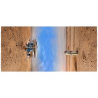 Stenzo Jerseystoff Panel Kamel Wüste (70x150cm)