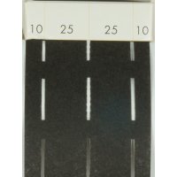 Stanzband Bundfix schwarz 10-25-25-10 mm (70mm)