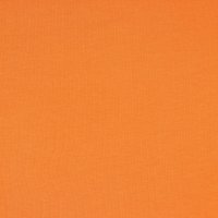 Bio Jersey Stoff uni orange
