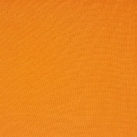 Bio Bündchen Stoff uni orange
