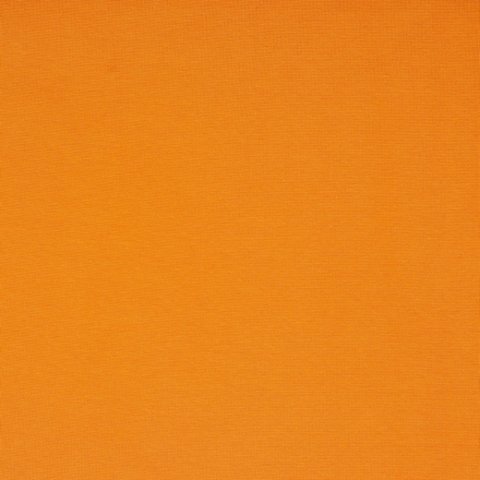 Bio Bündchen Stoff uni orange