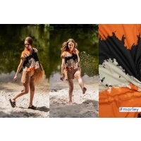 Baumwollbatist verschwommenes Fleckenmuster MARLEY