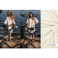 Baumwolle Strickstoff hellbeige MIRRI