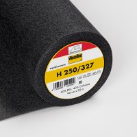 Vlieseline H250 Bügeleinlage graphitgrau