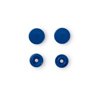 Prym Druckknopf Color Snaps nähfrei rund 12,4 mm blau 393158