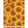 Baumwolle Stoff Gerbera Sonnenblume gelb orange Taschenstoff