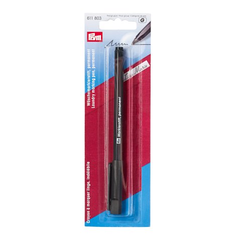 PRYM Markierstift permanent schwarz 611803