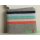 Fertigbündchen XL 7cm x 135cm graumelange / multicolor-Streifen