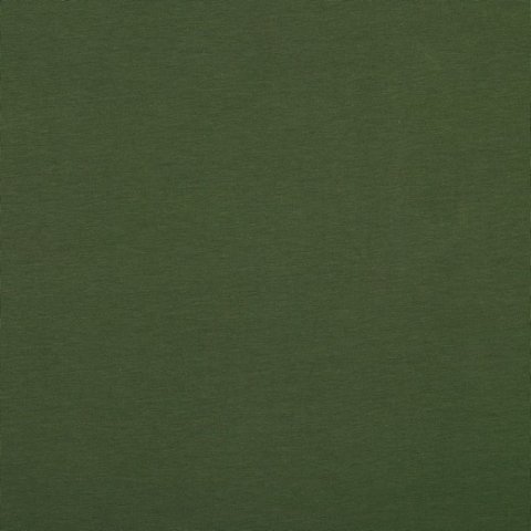 Baumwolle Jersey Stoff uni grün