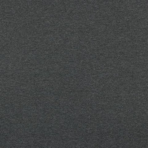 Baumwolle Jersey Stoff grau melange