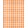 Baumwolle Stoff kariert 2,7 mm orange-weiß