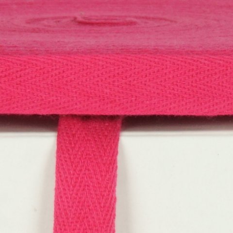 Köperband 15mm pink